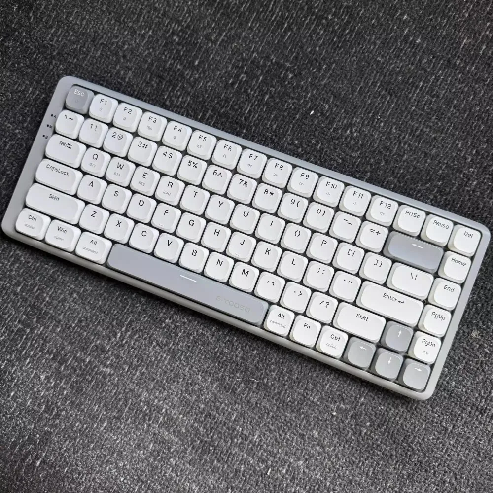 Element E TL84 Low Profile Mechanical Keyboard Wireless Tri-Mode Hot-swap Portable Office Gaming Keyboard for Laptop Mac Win Ios