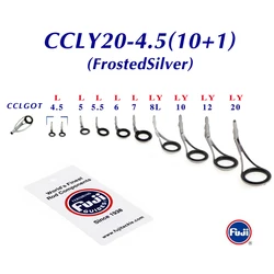 Original Fuji Guide Set LY Spin Fishing Rod Components for Light Fresh Water, Light Salt Lure and Light Boat Rods