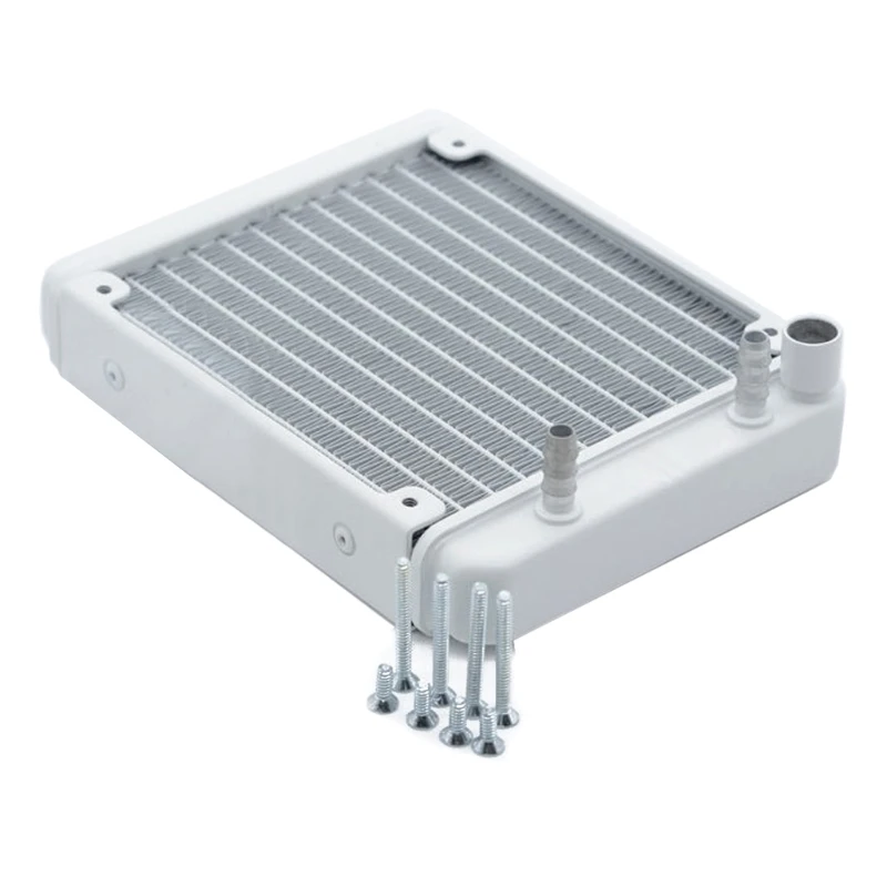 D7YC PC Water Cooling Aluminum Radiator 12CM Installation Position For Computer LED Beauty Apparatus Computer Water Cooling