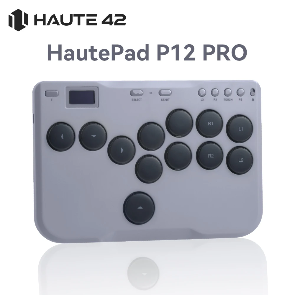 Haute42 Mini Stickless Controller Hitbox без рычагов аркадный контроллер для ПК/PS4/PS5/Switch Fighting Game Hitbox Fightstick