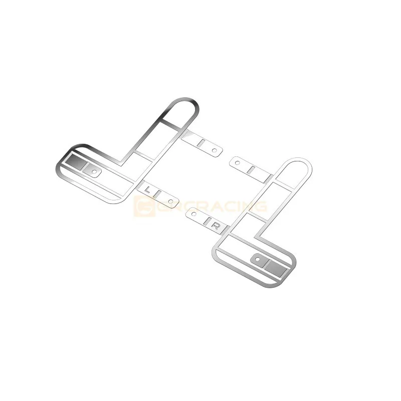 

GRC 1/8 Stainless Steel Rearlight Protective Cover Metal Net for MJX H8H Defender Upgarde Option Parts G190NS/NB
