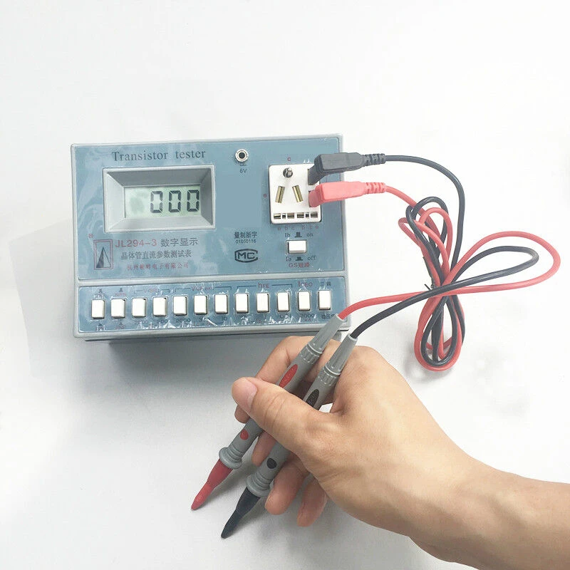 Tester Transistor com Medidor de Tensão Parâmetro dc Vbr Vce Hfe Iceo Teste Novo Jl2943