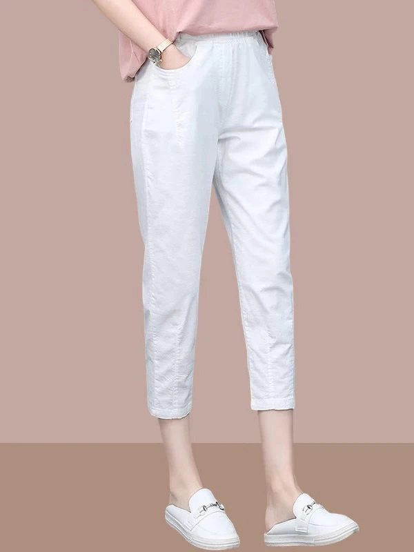 

Fashionable Casual Loose Women's High Waist Harlan Pants Spring 2026 New Arrival Seven-Foot Pants Versatile Comfortable