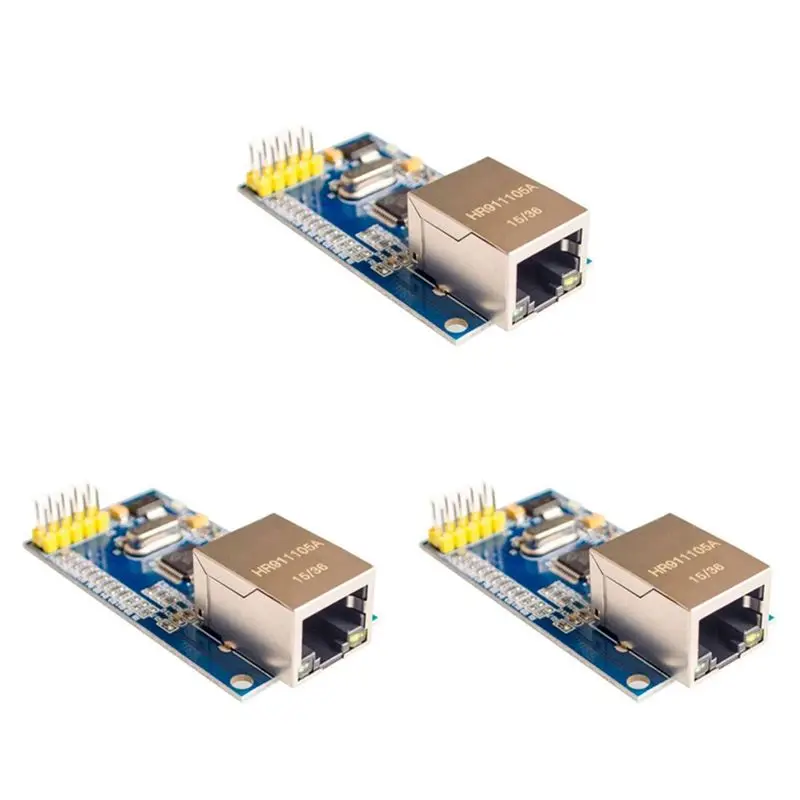 3x-w5500-ethernet-network-module-hardware-tcp-ip-51-stm32-microcontroller-program-over-w5100-b12b