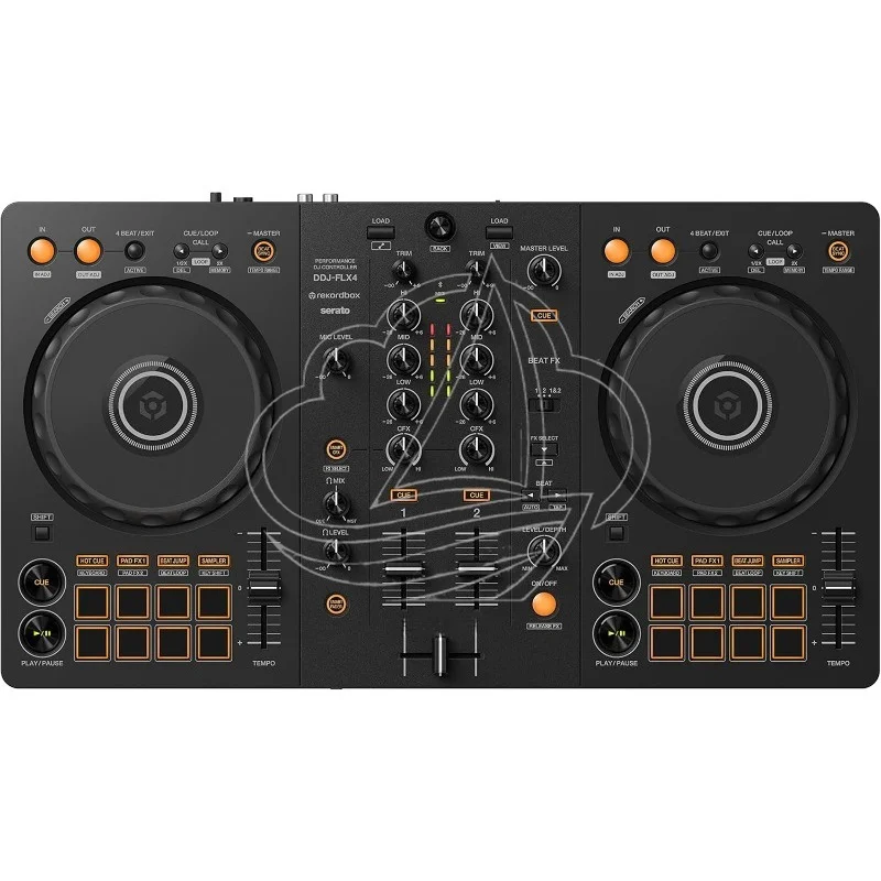 DDJ-FLX4 DJ Controller 2 Channel Audio Mixer Professional Digital Disc Player For Bar Live Stage Performance