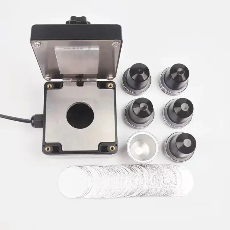Electric Coffee Capsule Sealing Machine Portable Aluminum Foil Sealing Machine Capsule Sealer With Capsule Shells And Foils