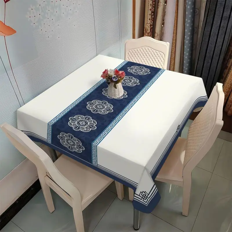 VIKAMA Bohemian-Style Tablecloth Ideal for Decorating Dining Rooms, Luxury Afternoon Tea Tables and Home Furnishings