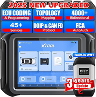 XTOOL D9S PRO Car Diagnostic Tools ECU Programming Coding 45+ Services CAN FD FCA DOIP VAG Guide Intelligent Diagnosis Scanner