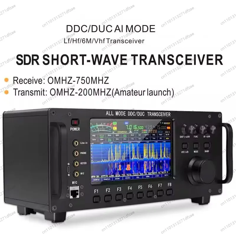 RS-998 Full Band HF HF Radio 100W Spectrum Dynamic Waterfall Display Built-in Antenna Tuner