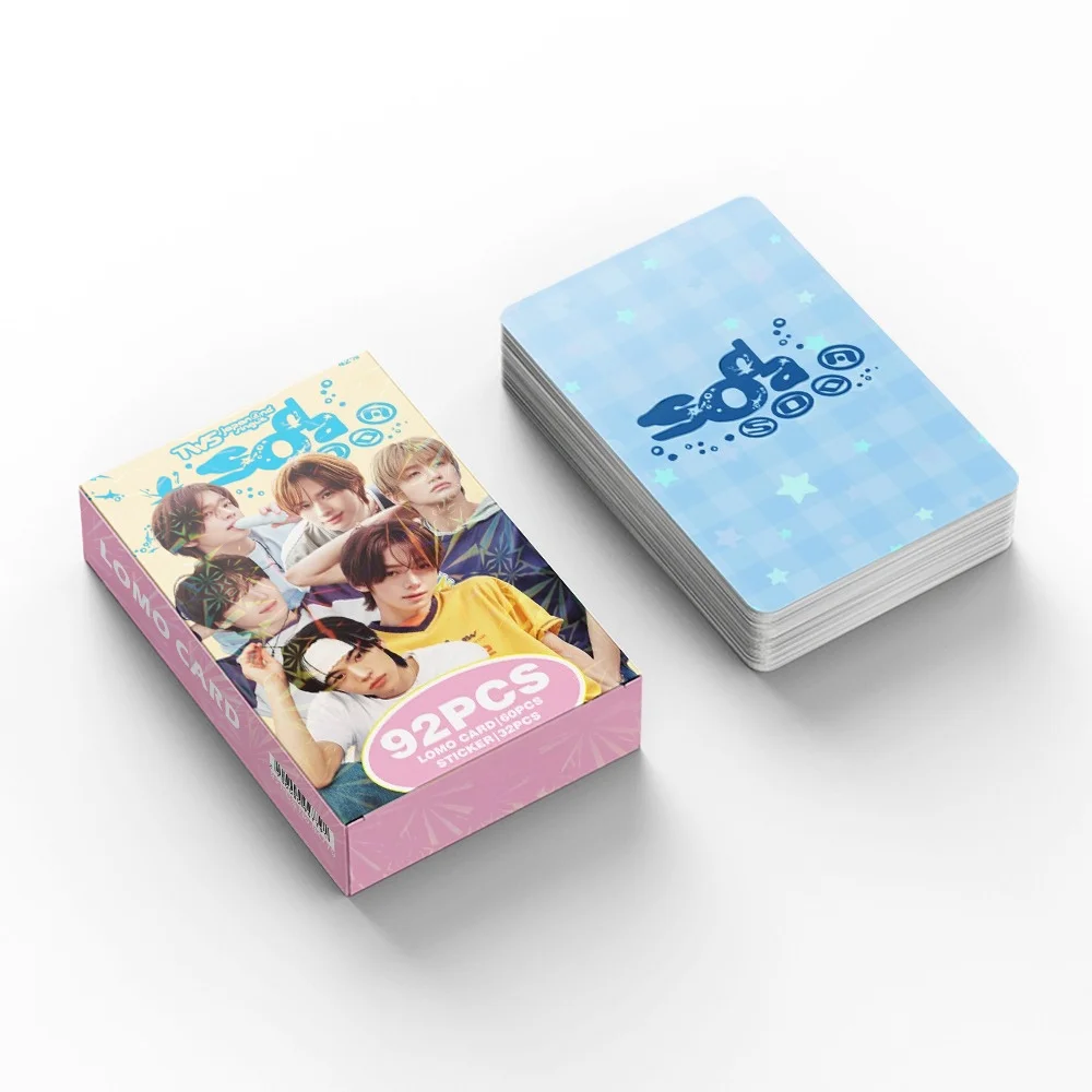 92/124PCS Boy Group Lomo Card New Album Photocards Card 2026 SODA  Flash Cards Stickers Fans Collection Cards Gifts