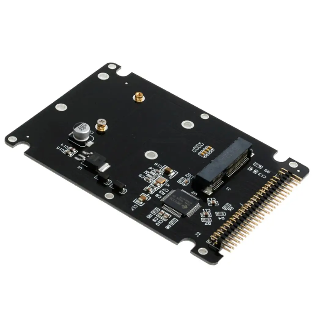 Msata to IDE Adapter Card 44PIN SSD Converter High Quality with Case for Desktop Storage Expansion