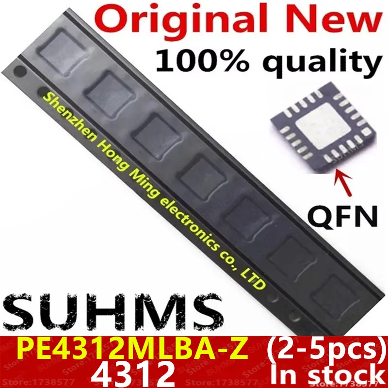 (2-5piece) 100% New PE4312MLBA-Z PE4312MLBA PE4312 4312 QFN-20 Chipset