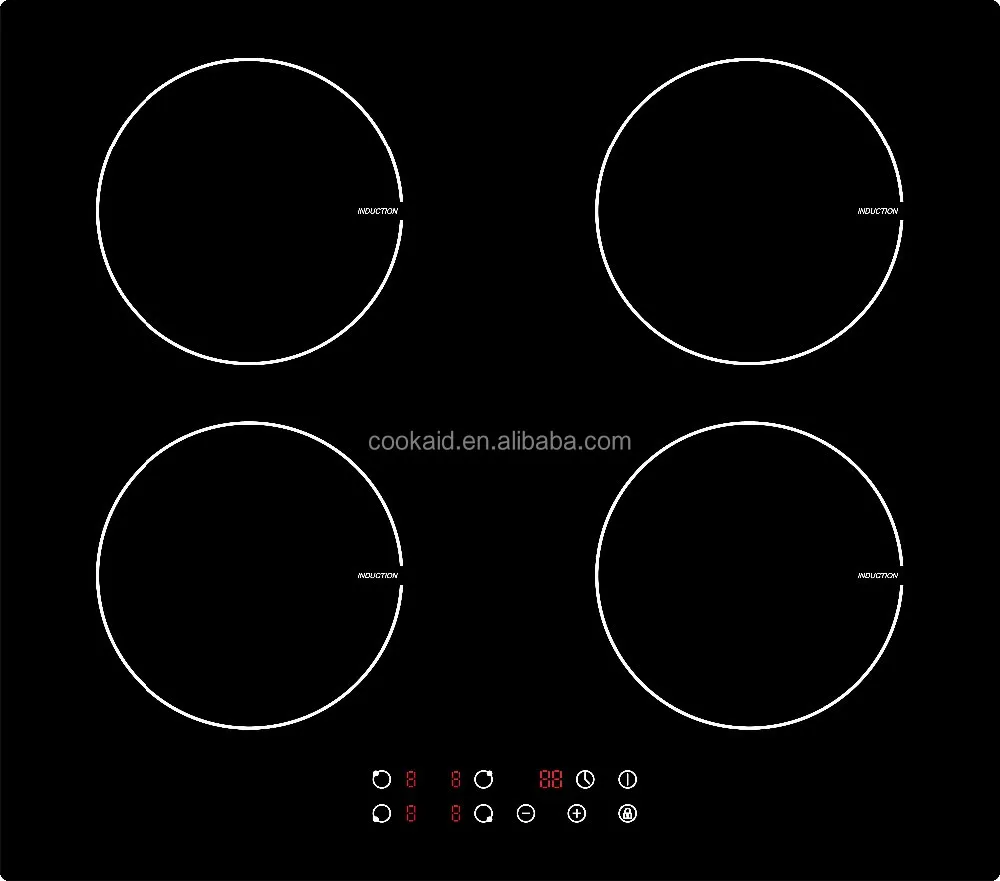 Built in 4 burner Induction Hob