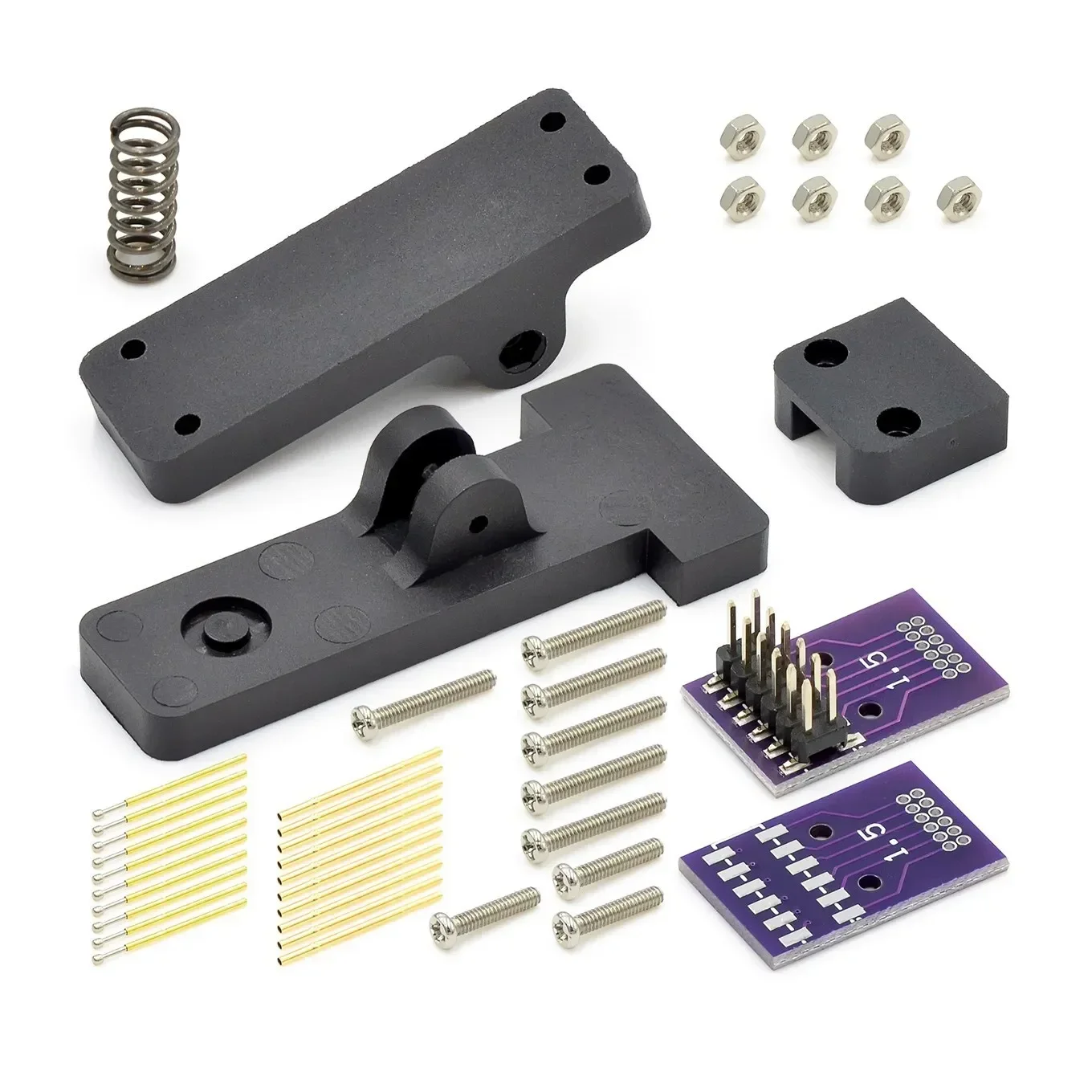 2.54mm 2.0mm 1.5mm 1.27mm PCB 클립 클램프 고정 장치 프로브 포고 핀 다운로드 프로그램 버닝 DIY