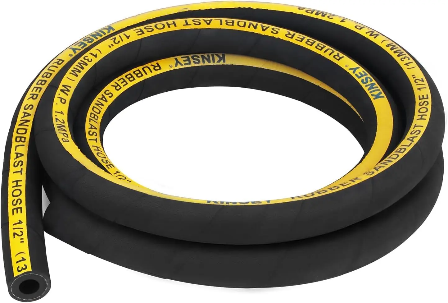 

Sand Blaster Hose FOR Heavy Duty Rubber Sandblaster Hose Sandblasting Gun Sandblaster Cabinet - 1/2" ID, 1" OD,10 Ft Long