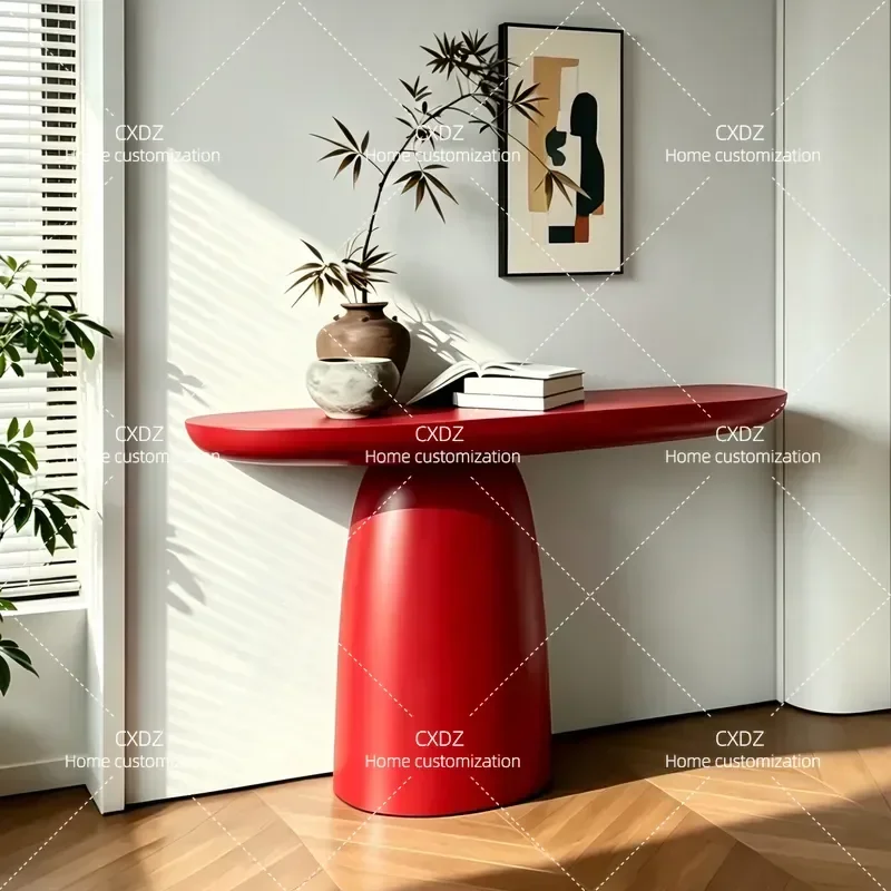 Cream Style Round Coffee Table Small Apartment Simple Modern Solid Wood Combination Side Table Removable Light Luxury