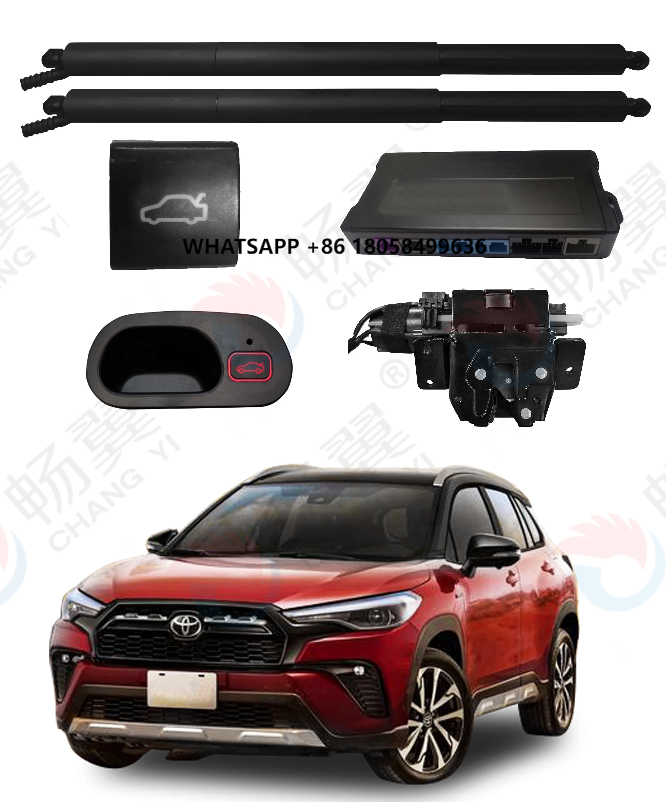 

OEM Rear Power Boot Auto Boot Power Tailgate Lift Manufacturer Foot Sensor Optional for Corolla Cross 2022+