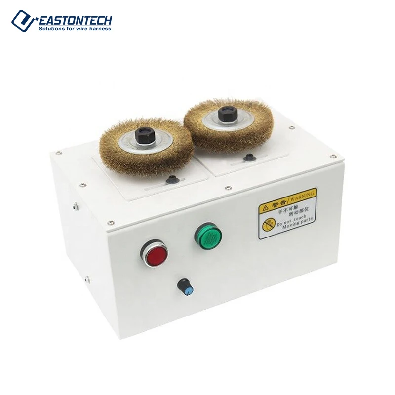 

EW-1010 BRAID Shielded Cable Stripping Machine Shielding Wire Brush Machine Automatic Cable Shielding Brushing Machine