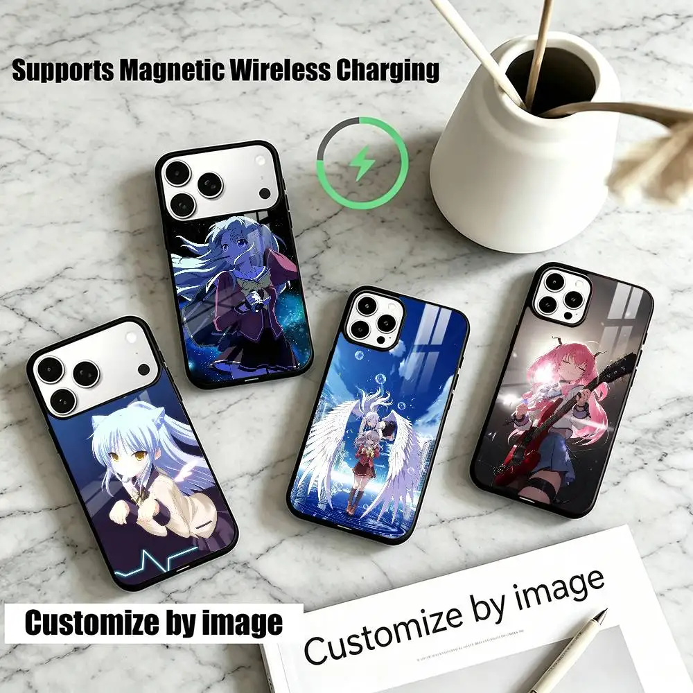 Anime Angel B-Beatss  Phone Case For iPhone18,17,16,15,14,13Plus,Pro Allows magnetic wireless charging
