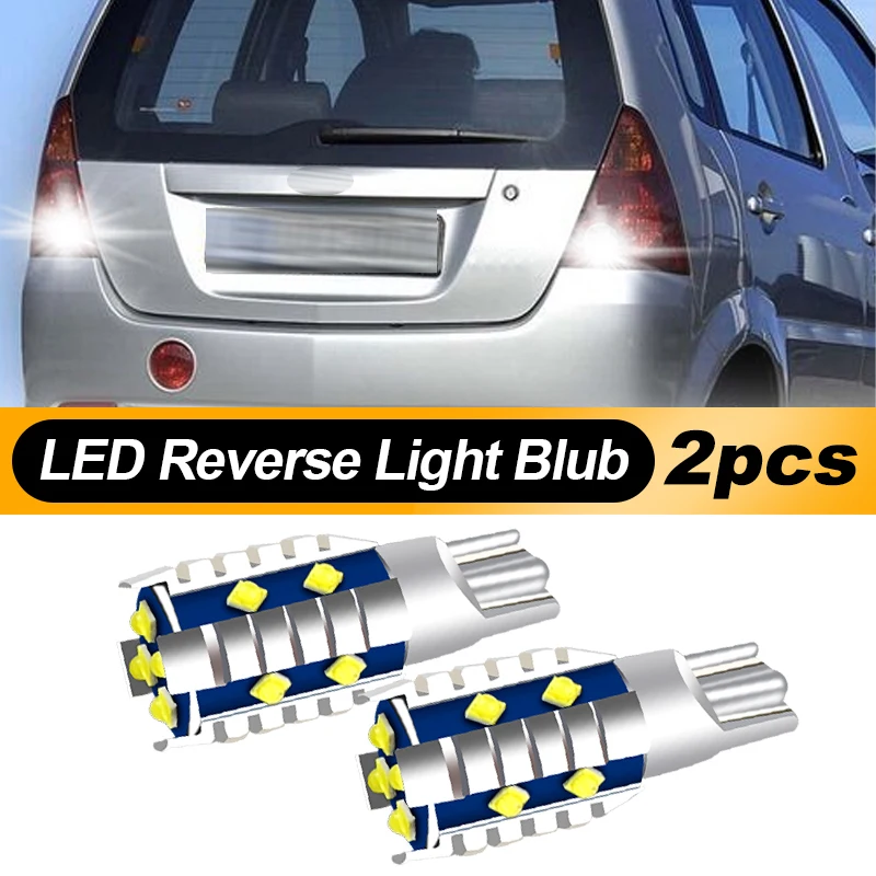 2pcs T15 W16W LED Reverse Light Blubs Backup Lamp 921 Canbus Error Free Xenon White For Daihatsu Terios J2 Trevis YRV Sirion