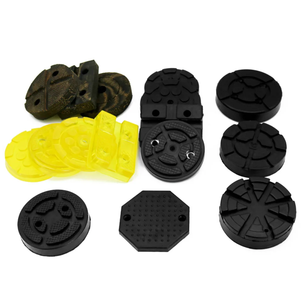 Car Lift Rubber Support Pad Universal Jack Stand Protection Block Automotive Repair Component Equipment Utility Tool Base