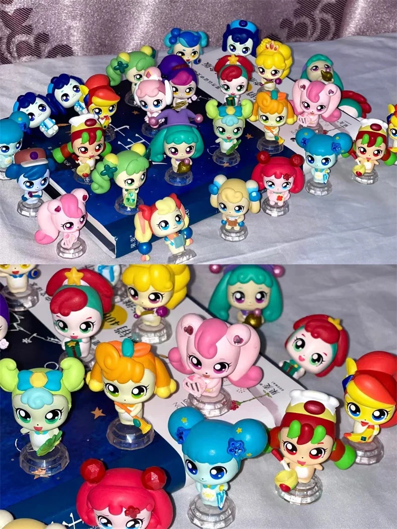Hot Catch Teenieping Kawaii Anime Figure Love Playfulness Cuteness Happiness Girl\'S Play Toy Wonderful Mirror Box Set Gifts