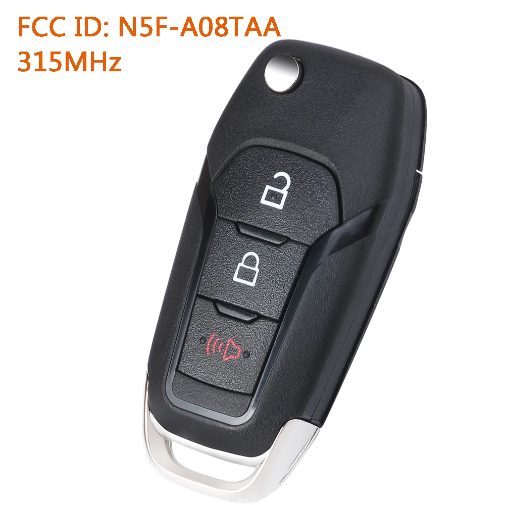 DIYKEY N5F-A08TAA 164-R8130 Keyless Remote Car Key Fob for Ford F-150 F-250 Explorer Ecosport F450 2015-2023 315MHz ID49 Chip