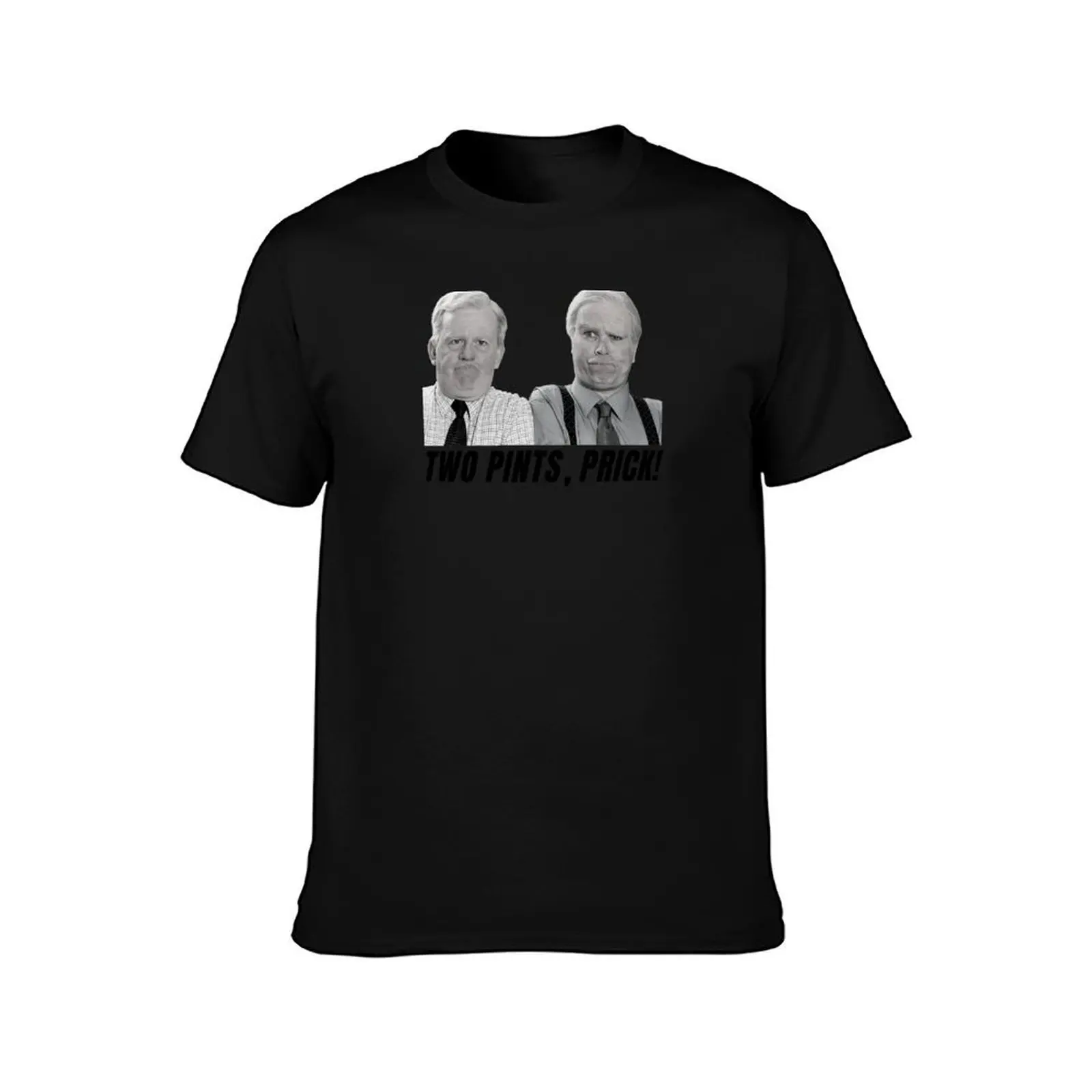 Two Pints Prick Jack and Victor Banter T-Shirt Summer Casual Loose T-Shirt