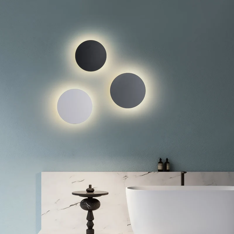 Iluminación Led de pared interior para el hogar, sala de estar, dormitorio, lámpara de mesita de noche, accesorio de decoración, lámpara de iluminación, lámparas de pared LED Nórdicas