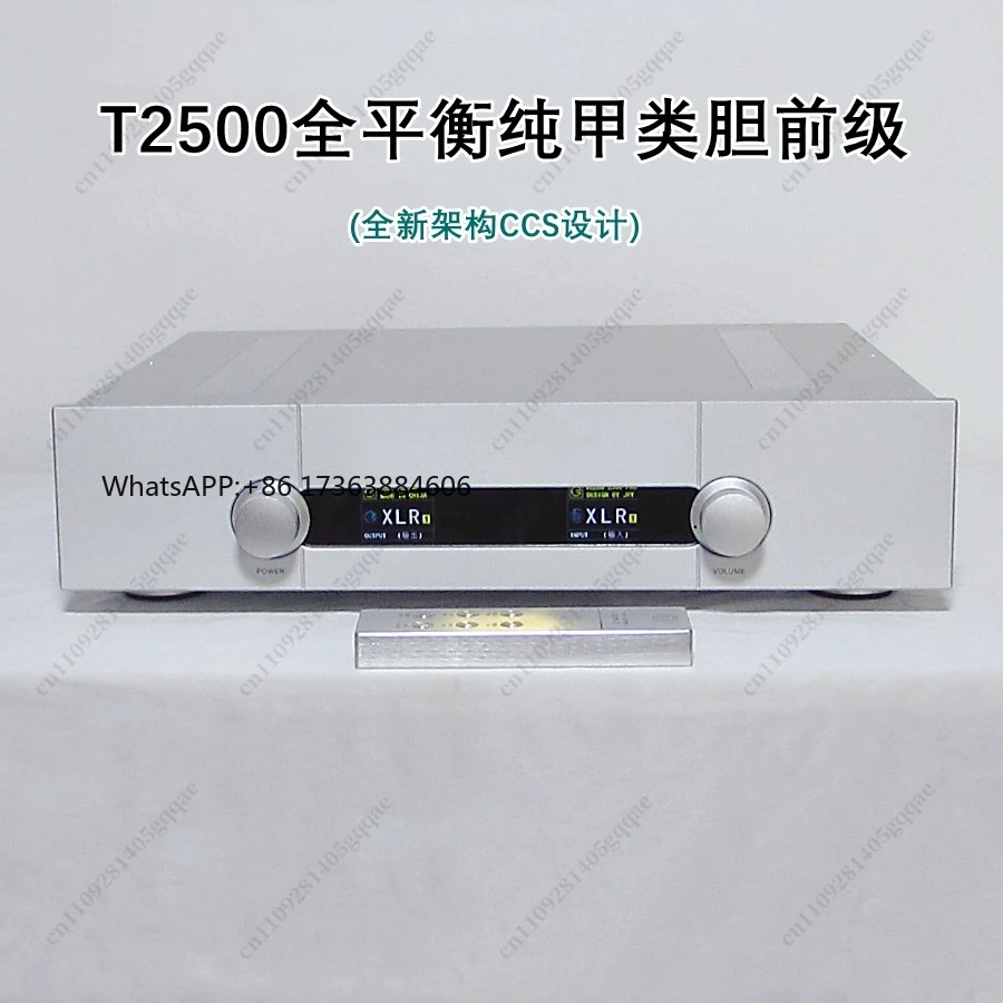 Goldmund Telos T2500 Fully Balanced Remote Control Fever Hifi Flagship Pure Class A Tube Preamplifier   4.8   5 Reviews