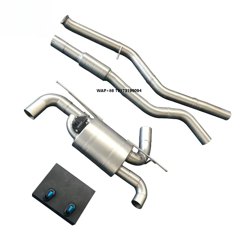 

Performance Exhaust for 430i F32 F36 2016 B48 2.0L Turbo, Stainless Steel Rear Muffler Delete Pipe