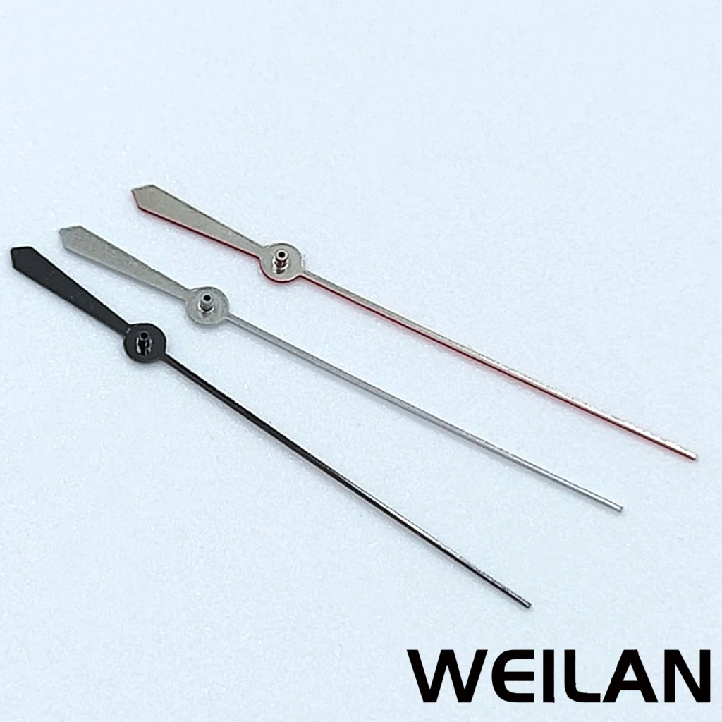 NH35 NH36 7S26 7S36 4R35 4R36 حركات 12.5 مللي متر مسدس فضي أحمر ذهبي أبيض ساعة واحدة الأيدي الثانية