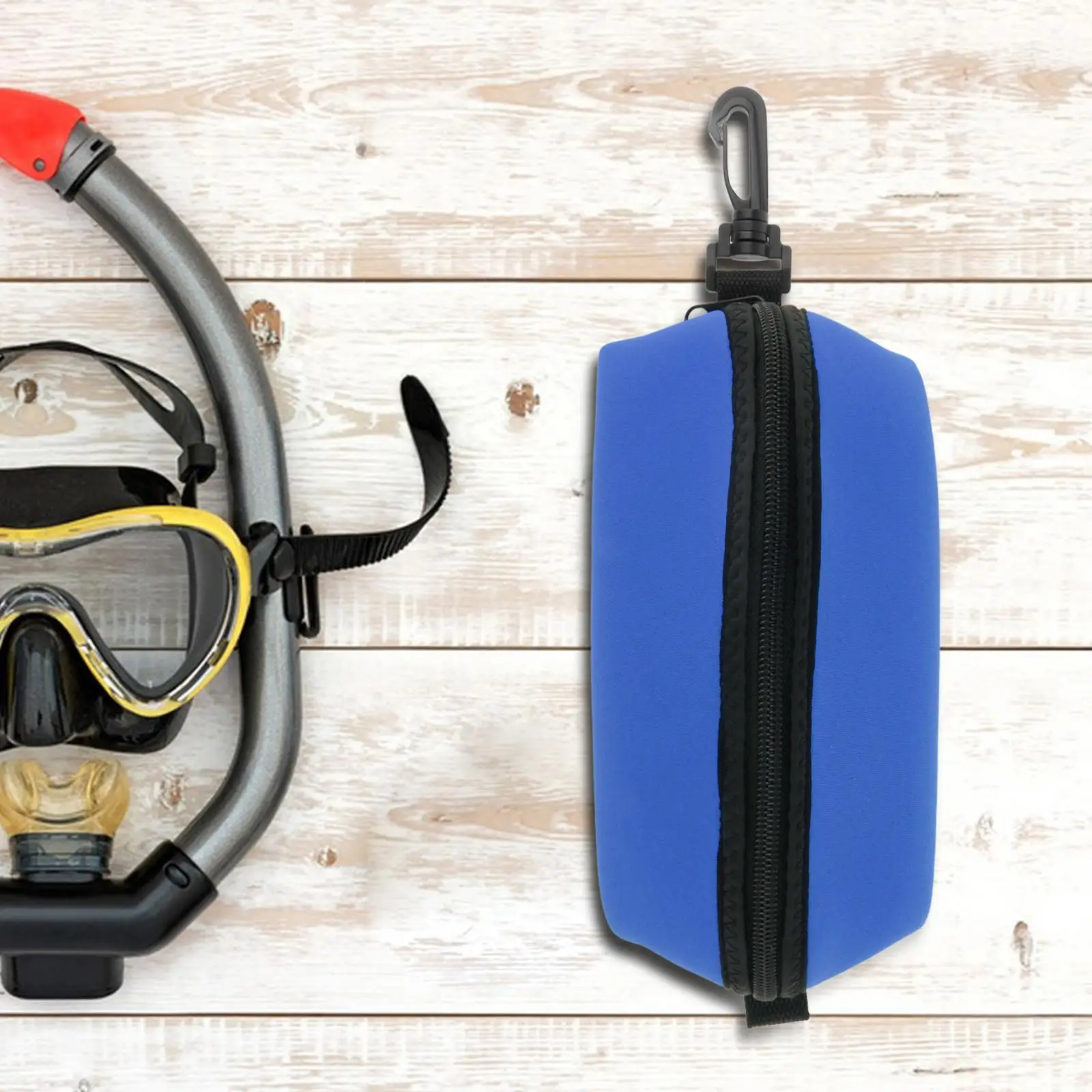 Snorkel Equipment Container Diving Mask Bag for Wire Wheel Motion Camera