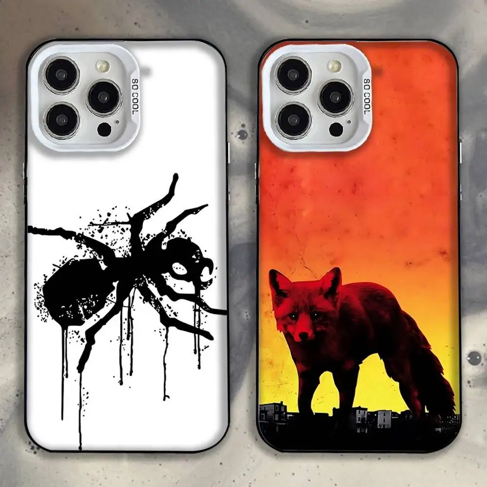 

The P-Prodigy Logo Electronic Phone Case For iPhone 16,15,14,13,12,11,Mini,Pro,SE,MAX White Matte Shockproof Cover