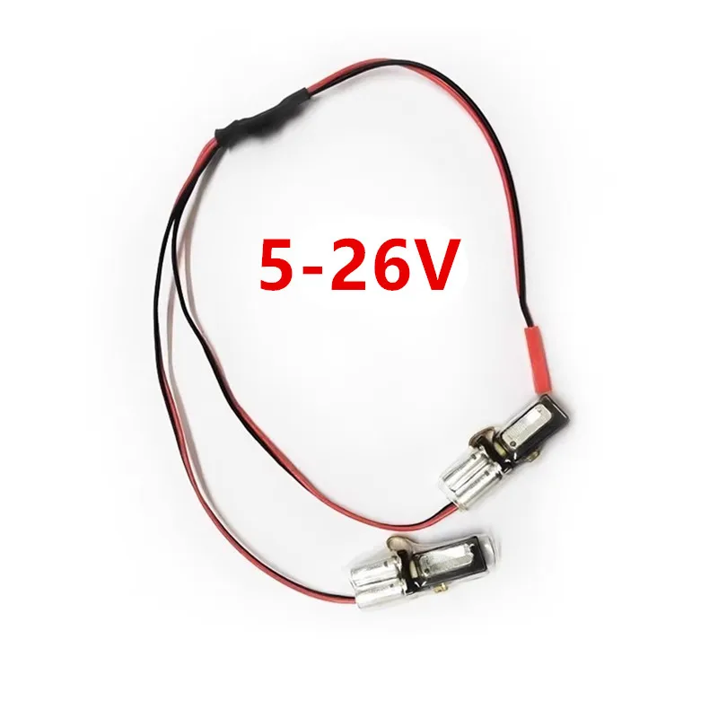 Xenon Explosion Flash LED Light Led Strobe Light Flash Light Automatic Power Input: 5V~26V Wide Voltage for RC Multicopter Car