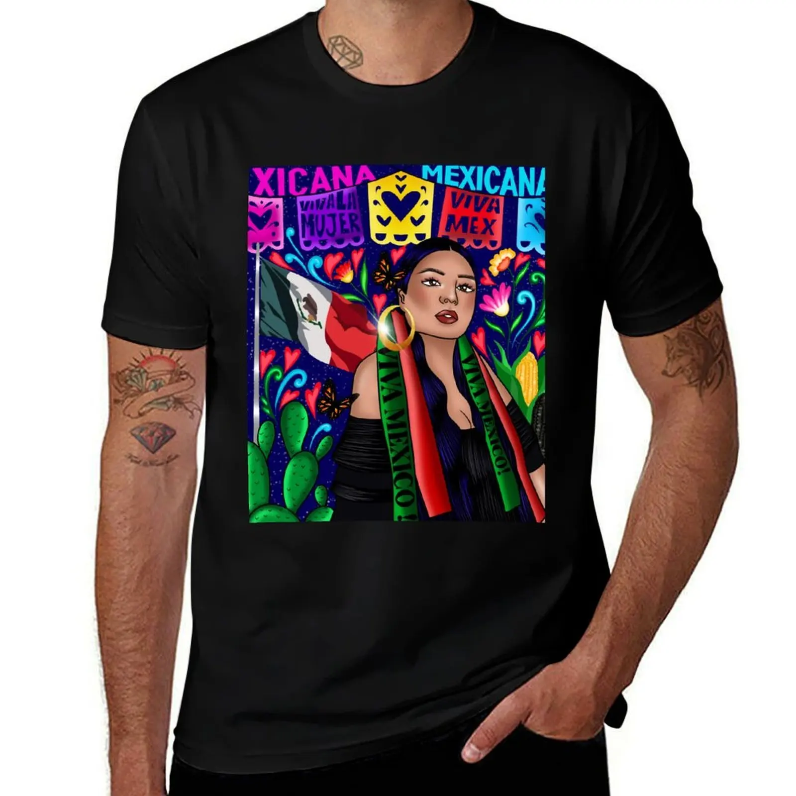 

Mexicana hermosa T-Shirt t shirts for man slim fit essential t shirt g man t shirts for men T-Shirt
