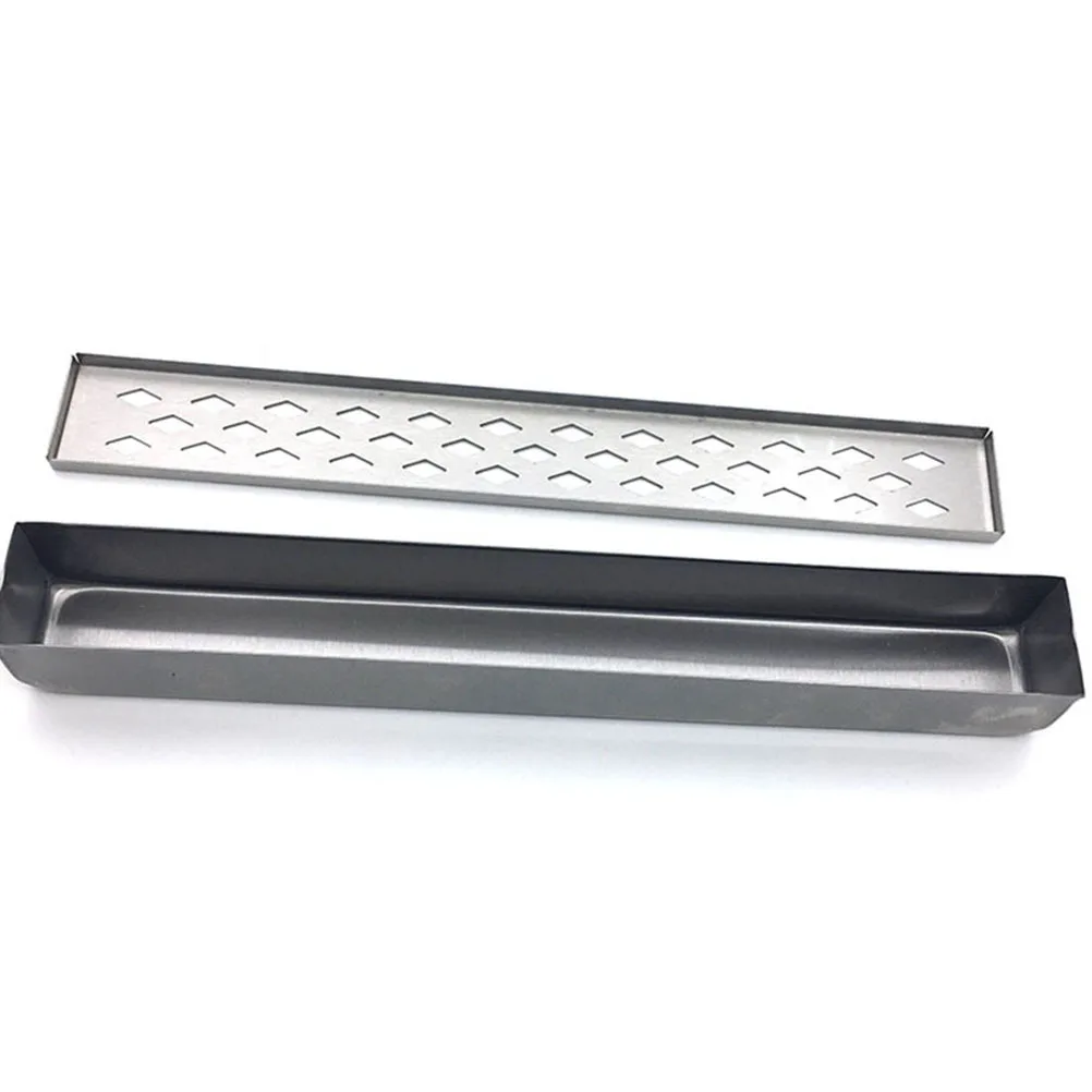 

1pc Bbq Smoker Box Portable Lightweight Smoke For Meat Fish Vegetables Barbecue Grilling Tool Durable Spice