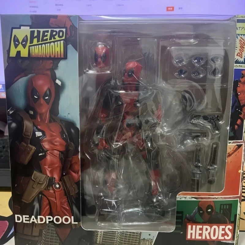 Hot Sale Yamaguchi Epic Deadpool Action Figure Ultimate X-men Deadpool Super Hero Action Figures Toy Collectible Model Doll Gift