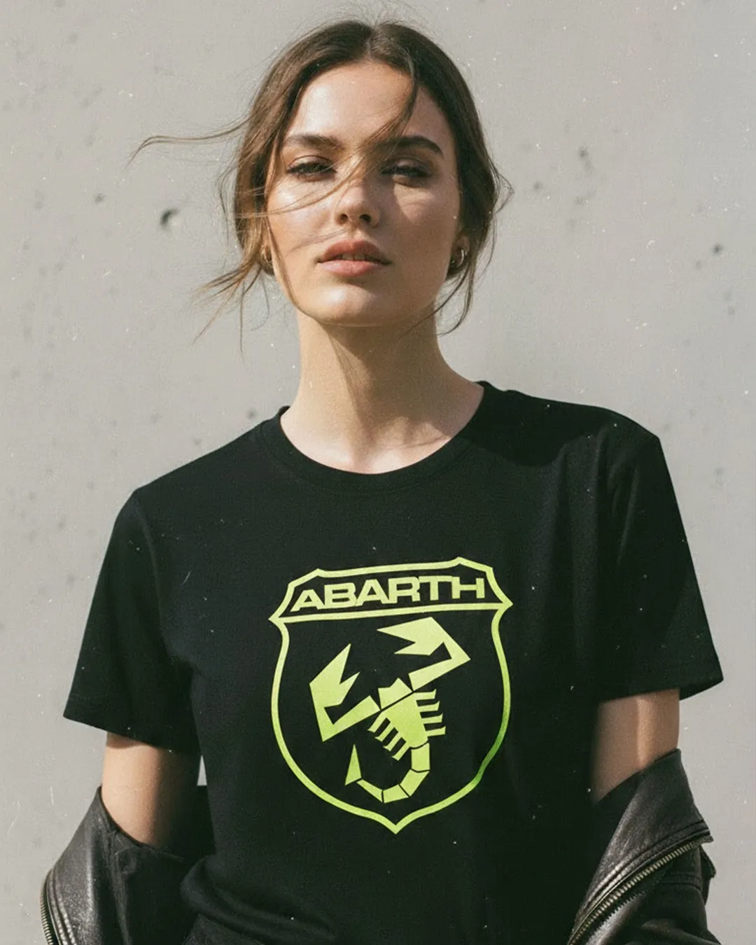 Italian Car‑tuning Brand Abarth Performance Car T‑shirt Men Classic Scorpion Shield Badge Graphic Print Short Sleeve Tee for Car