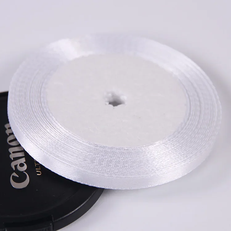 6mm Silk Satin Ribbon – 22m Roll for Gift Wrap & Crafts