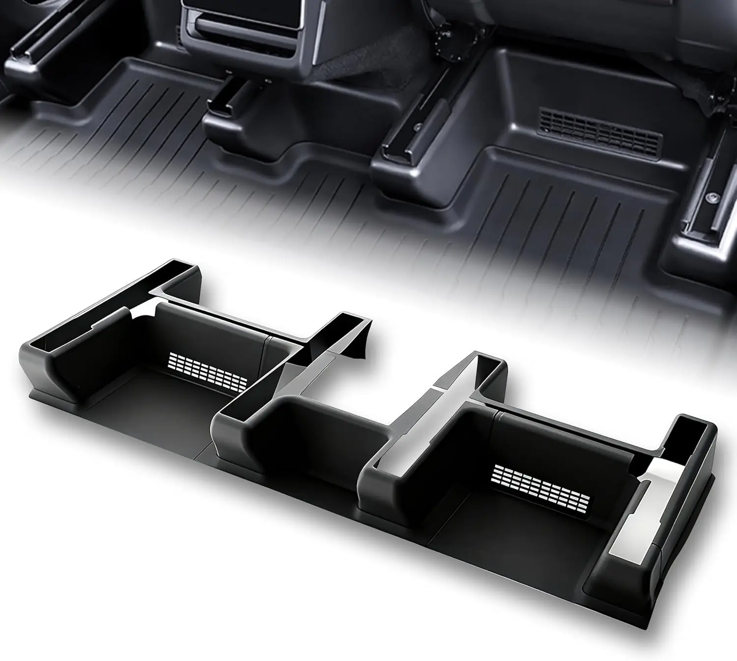 

For Tesla Model Y Juniper 2025 TPE Under Seat Corner Guard Seat Slide Rails Protector Cover Anti-Kick Flocking Accessories