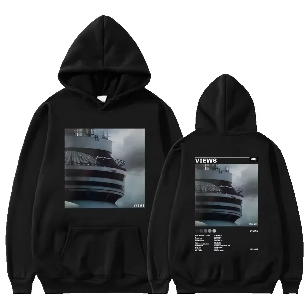 

Multi-style selection Casual loose men's sports hooded sweater Hip-hop style Trendy versatile cotton 2025 new