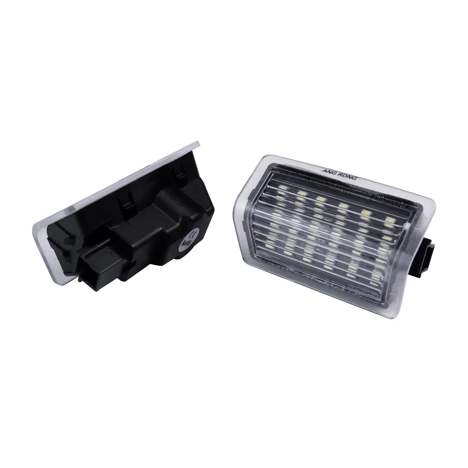 2x White Canbus LED Courtesy Door Footwell Light Lamps For Mercedes Benz W176 W246 X253 X156 X166 W166 W213 W204 W205 W212 W213