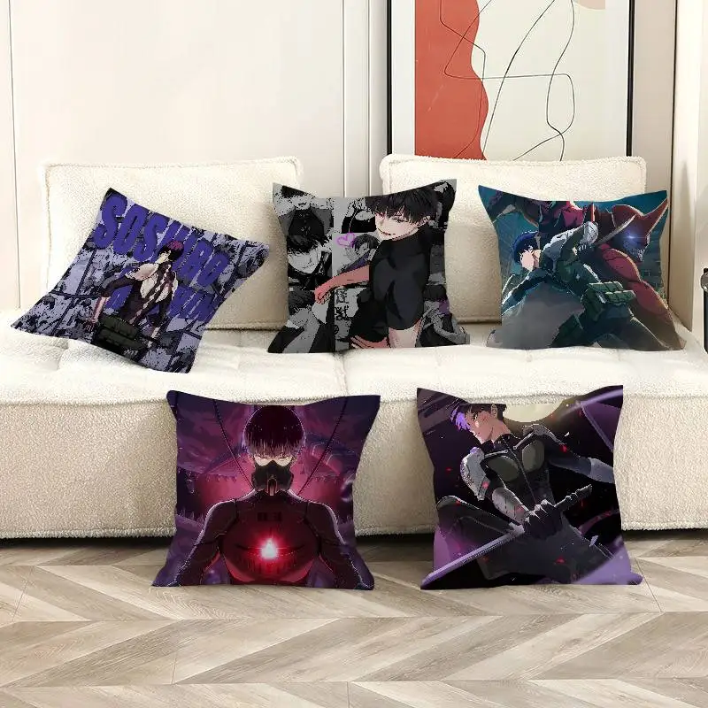 Kaiju No. 8 Soshiro Hoshina Cushion Cover Inches Farmhouse Decor Home Throw Pillow Covers For Couch Decorations