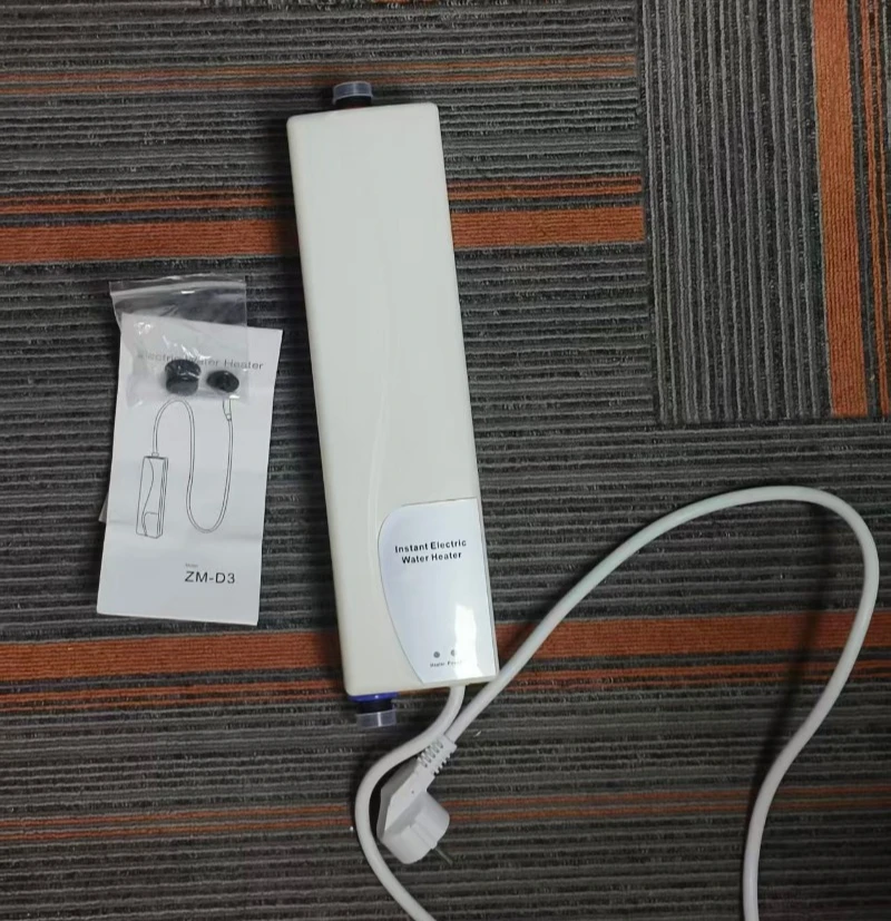 

Электрический водонагреватель 220 В, мгновенный электрический комнатный душ, безрезервуарный водонагреватель для кухни, ванной комнаты, ванной комнаты, нагрев воды, новый