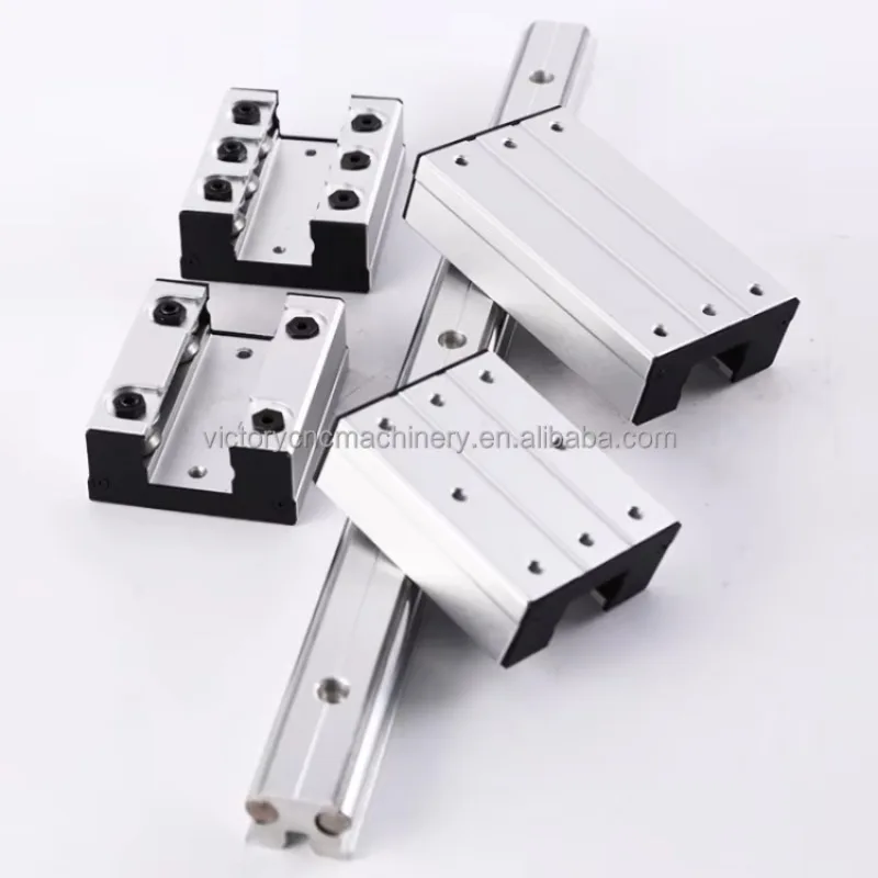 1000mm Length LGD16 Low-profile Dual-Axis Linear Rail Rectangle Wheel Linear Rail External Dual Axis Guide for ro-botics stock