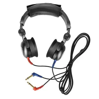 high quality audiometer headphone  headsets earphone with adjustable headband and cable soft cushion as TDH39 DD45