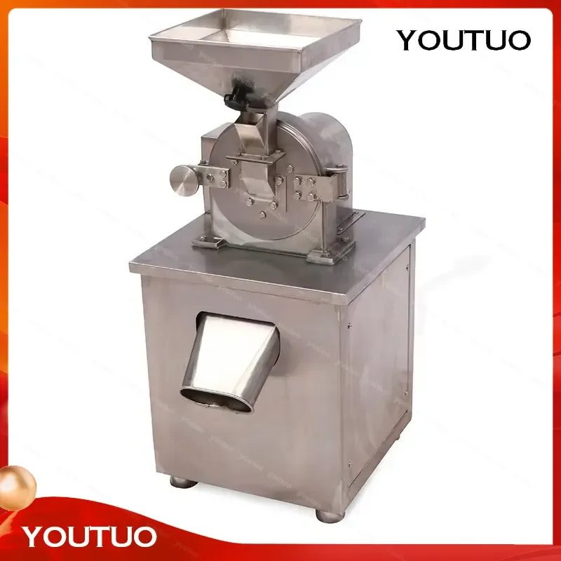 Large Capacity Corn Mill Grinder Commercial Spice Flour Grinder Coffee Grinding Machine for Sale