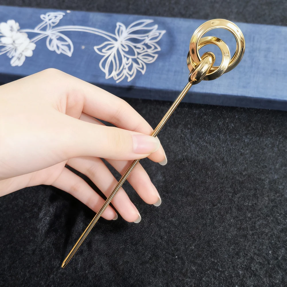 Neue Chinesische Hanfu Haar Sticks Vintage Metall Quaste Haarnadeln Frauen Haar Clip Pin Hochzeit Kopfschmuck Haar Schmuck Zubehör – Detail 12