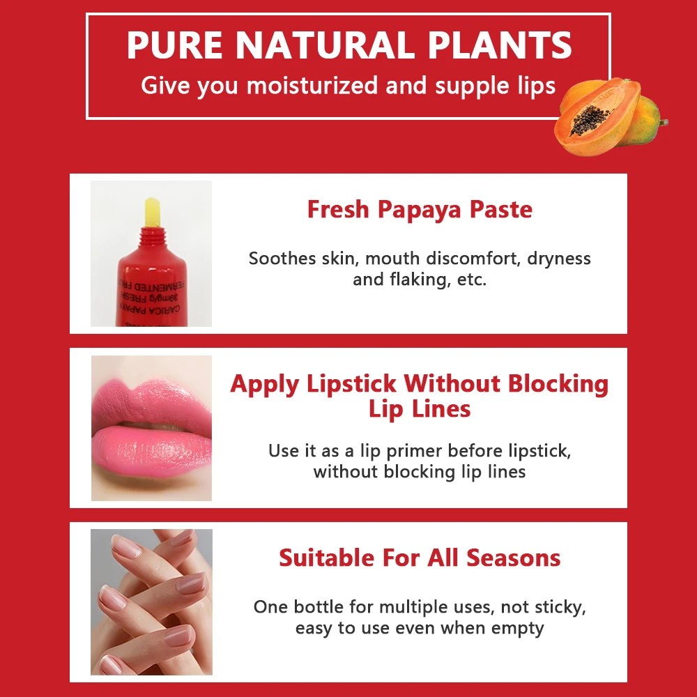 Retinol Face Care Papaw Removing Black Circles Puffiness Reducing Moisturizing Anti Drying Firming Eye Stick Cream Lip Balm Oil